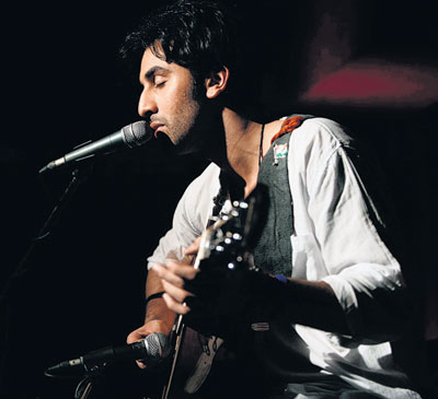 Ranbir strums up a storm 